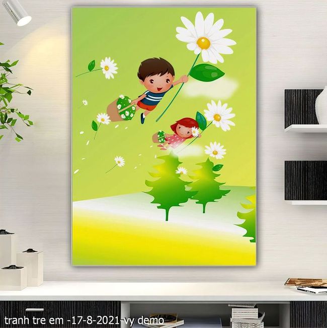 tranh tre em  17 8 2021 vy